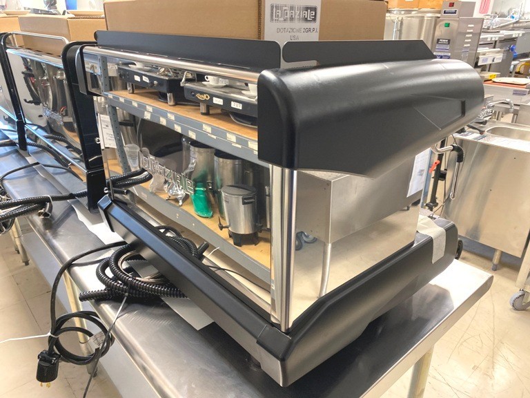 Espresso Machine 103 / New 2025 LaSpaziale S-21 Black Silver 27.5″ Commercial