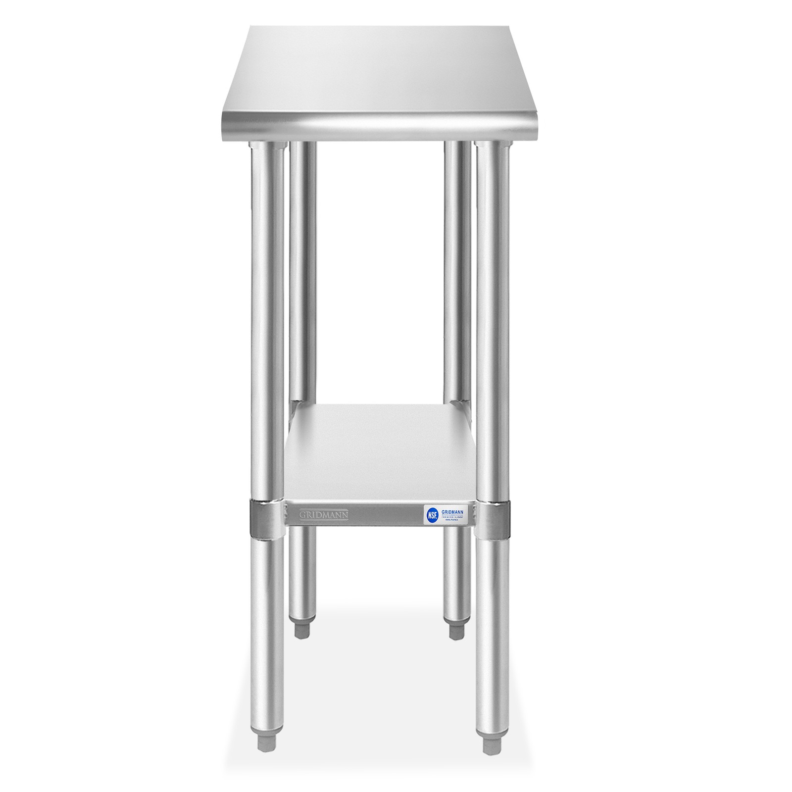 Commercial Stainless Steel Kitchen Food Prep Work Table – 12″ x 30″