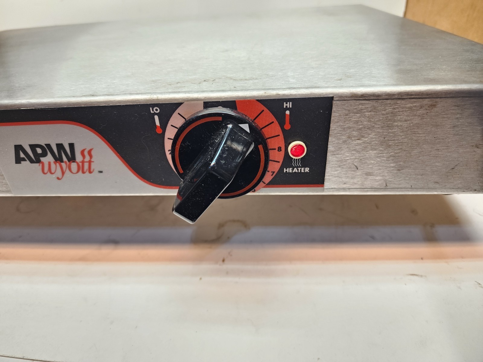 APW Wyott WS-2 stainless Steel Heated Shelf Food Warmer 115v