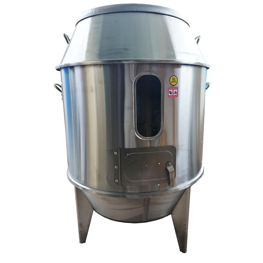 PreAsion Chicken Duck Roaster Grill Cooker Stainless Steel Roast Duck Oven with