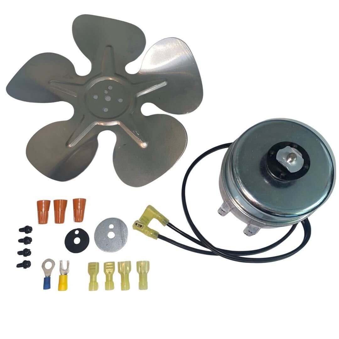 Continental Refrigeration Fan Motor with Fan Blade 115V 9W