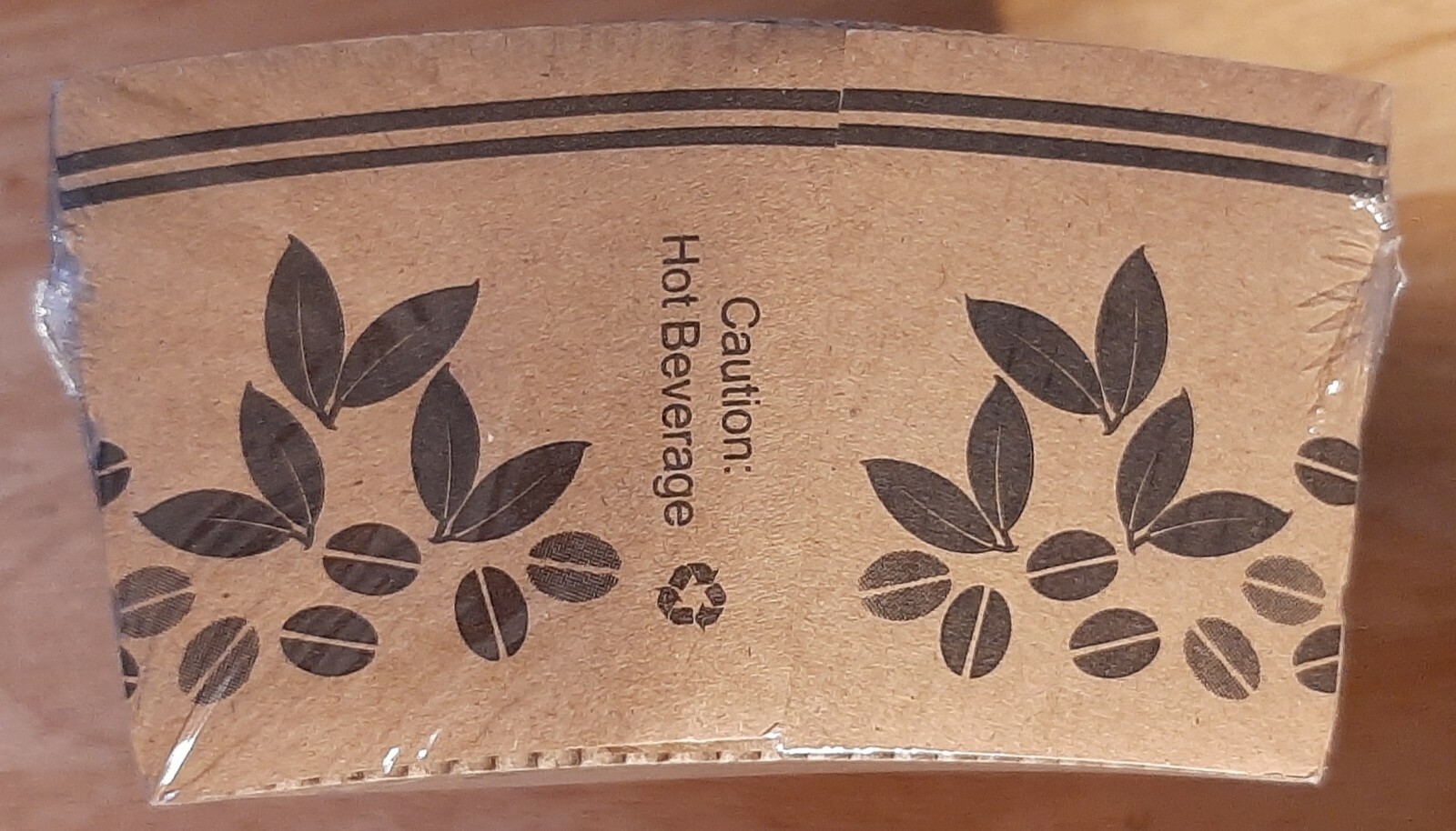 50 Ct. Disposable Brown Coffee Cup Sleeves / Jacket / Fits 10 – 20 Oz Cups