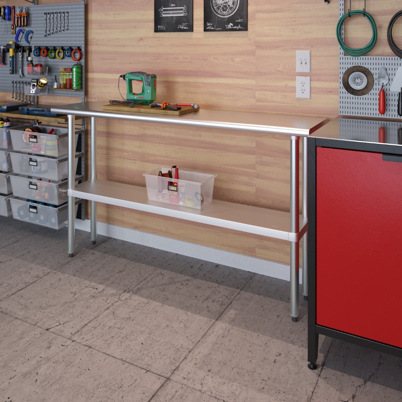 14 in. x 60 in. Stainless Steel Table