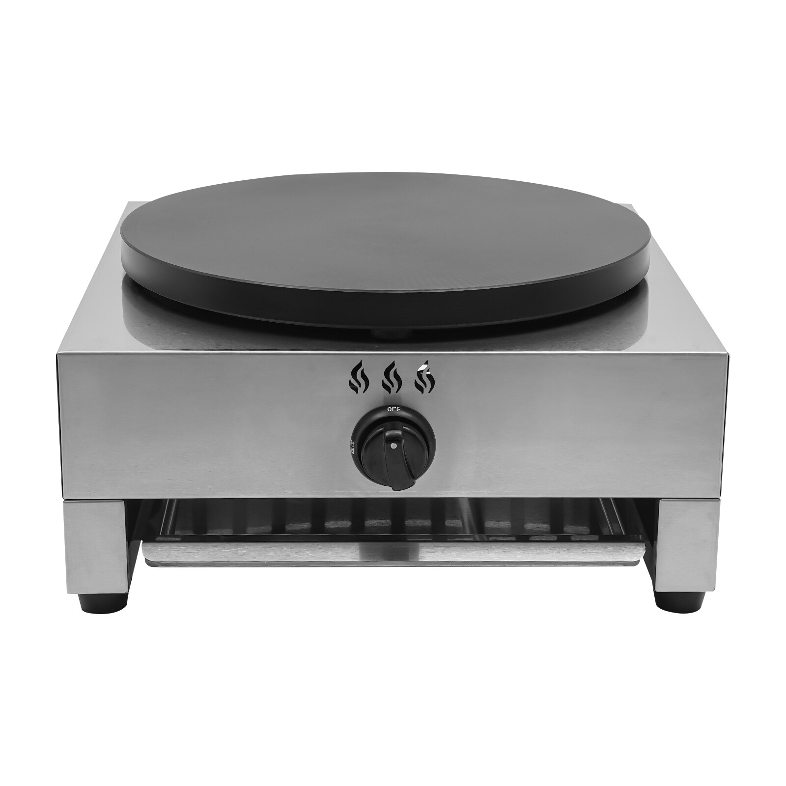 Commercial Crepe Maker Machine, Pancake Big Hotplate, Gas Pancake Cooker