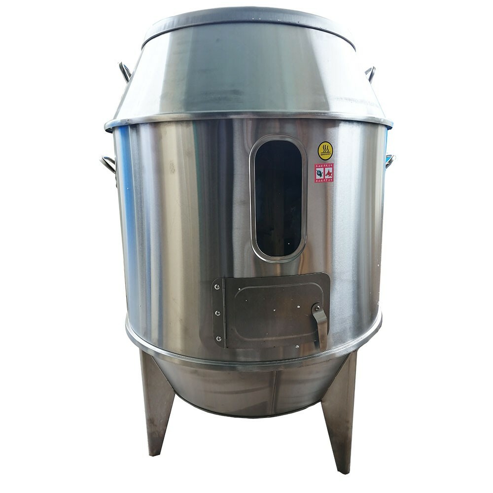 PreAsion Chicken Duck Roaster Grill Cooker Stainless Steel Roast Duck Oven with
