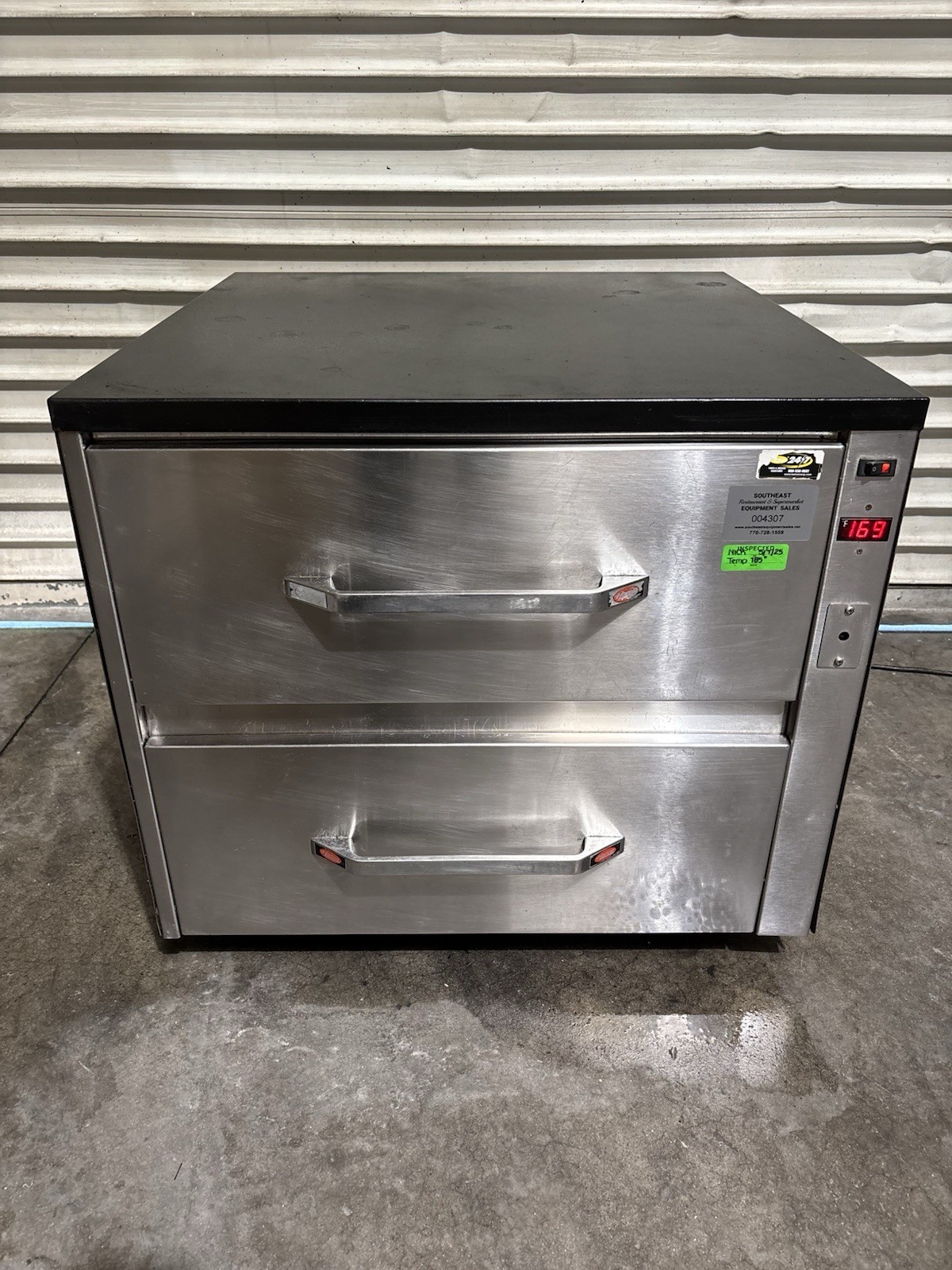 Hatco HDW-2 Freestanding Warming Drawer, (2) Compartments, 120v