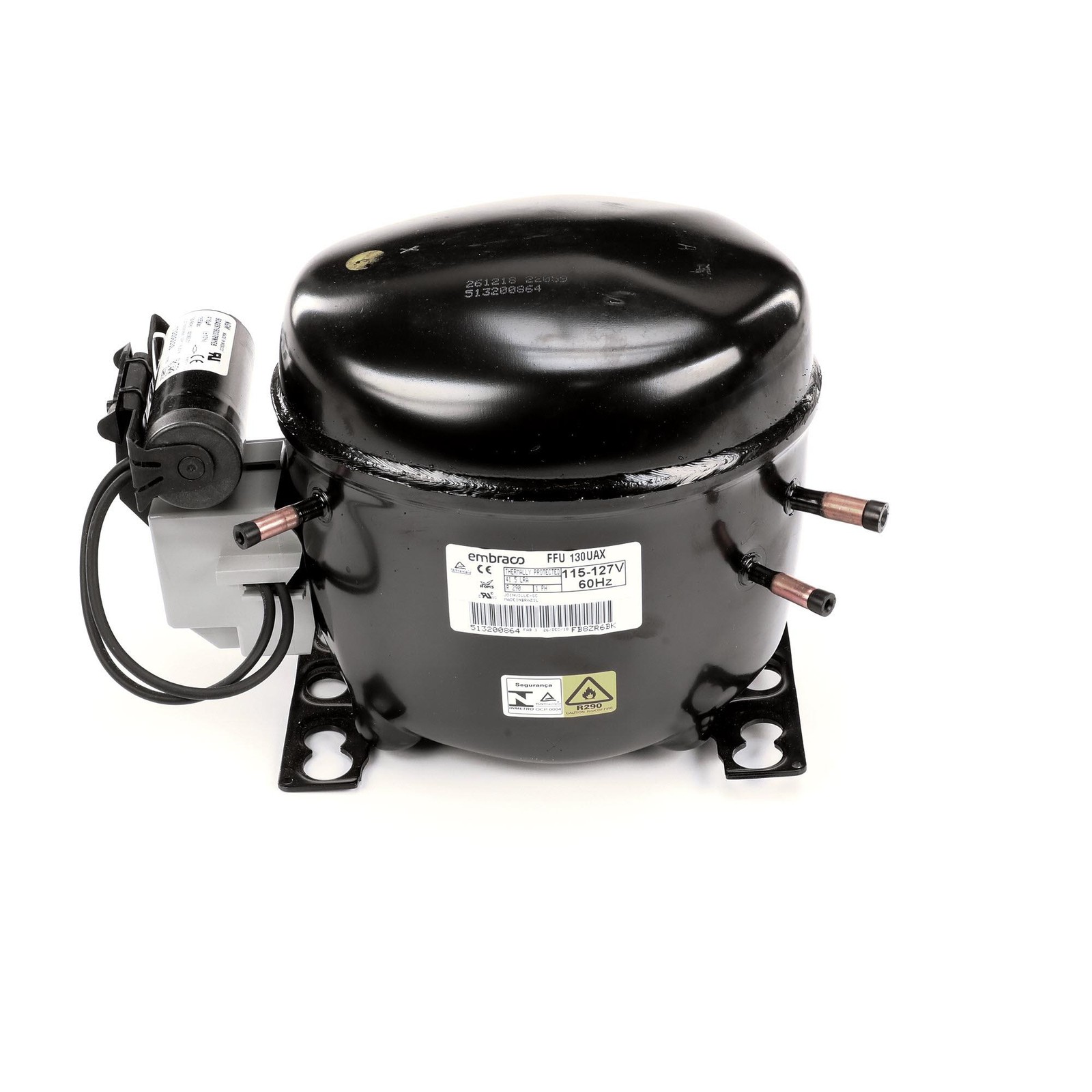 Delfield Compressor,Embraco,R290,0.33Hp Ffu13 3527146 – Genuine OEM Replacement
