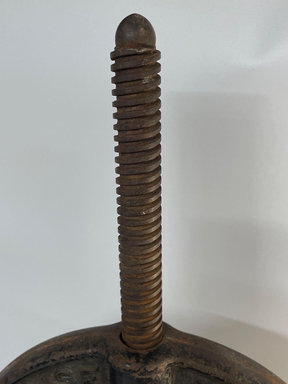 Antique Enterprise MFG Co Cast Iron Sausage Stuffer Lard & Fruit Press Original