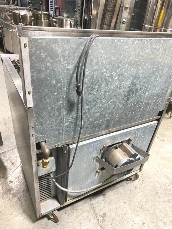 Griddle/ Broiler Imperial IR-36BR-C Radiant Broiler Range Convection Oven Gas