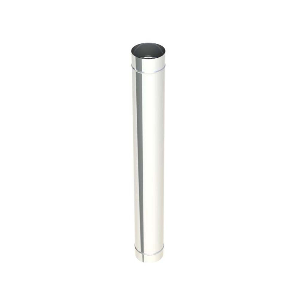 16″ Diameter, Single Wall Grease Duct, 48″ Fixed Length
