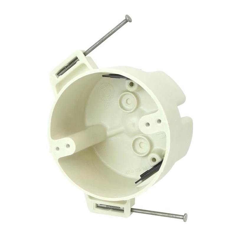 Allied Moulded 9351-NK 4IN Round Fixture Support Box New Work
