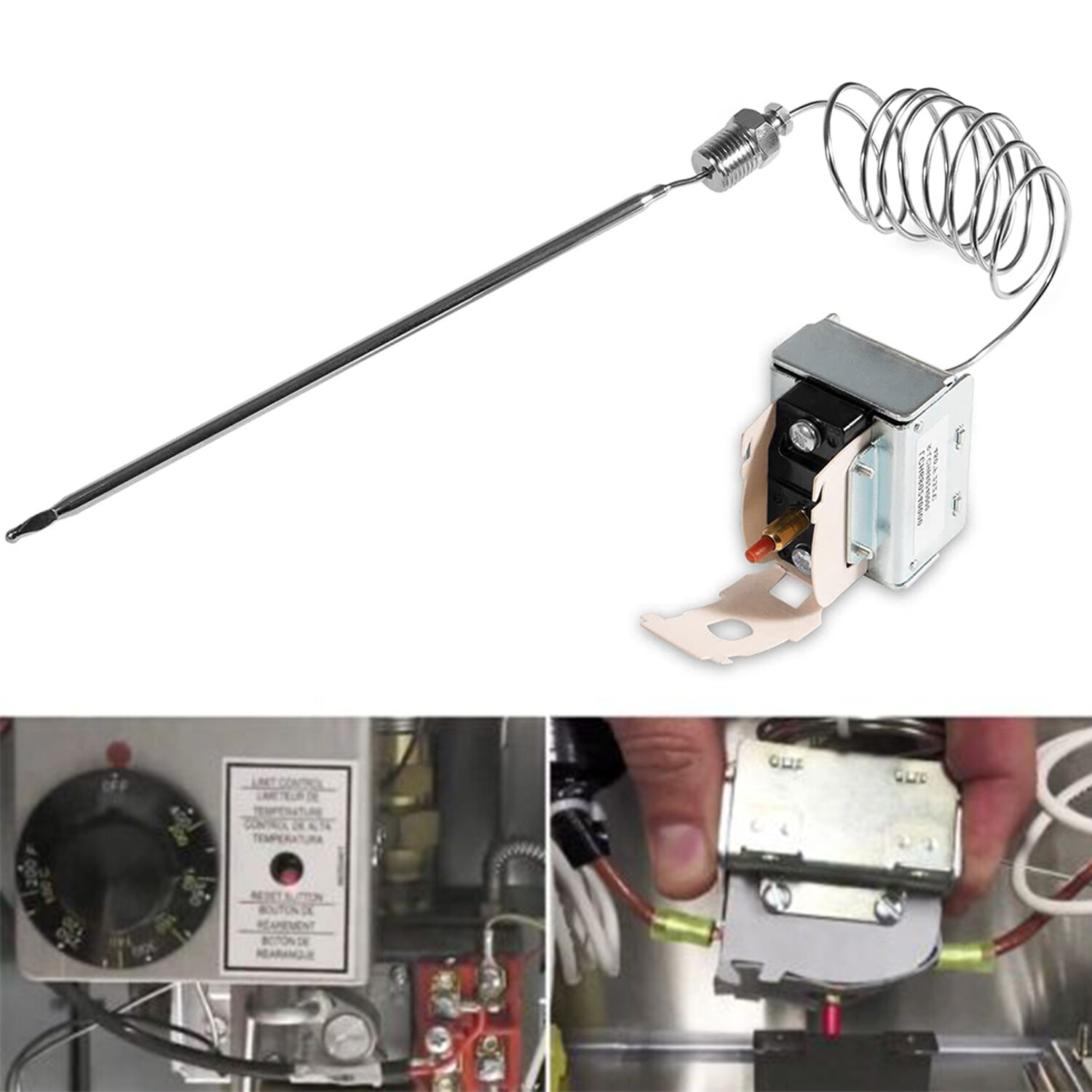 PP10084 High Limit Switch for Pitco All Gas Fryers Safety Thermostat SG14 SG18
