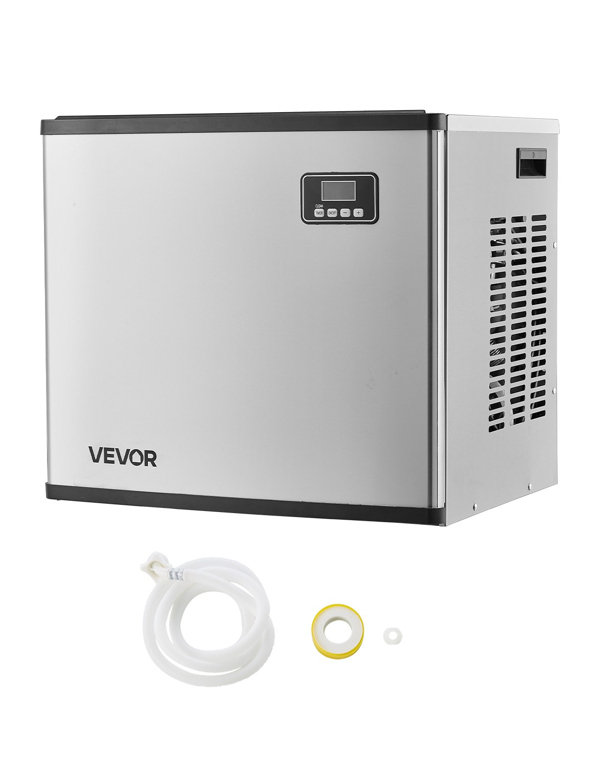 VEVOR Commercial Ice Maker Machine – Head 360 lbs/Day Self-Cleaning Ice Machine