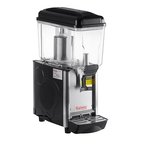 Galaxy Single 3 Gallon Bowl Refrigerated Beverage Dispenser – 120V