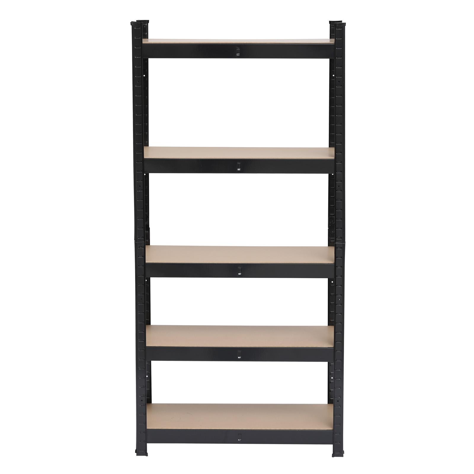 6 Size Heavy Duty Shelf Garage Steel Metal Storage 5 Level Adjustable Shelf