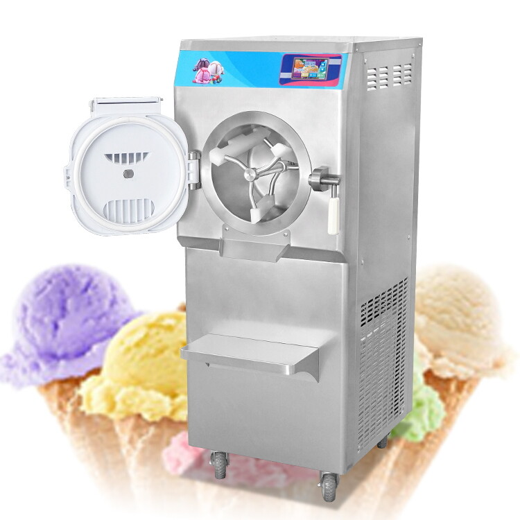 Kolice Commercial Gelato Hard ice Cream Machine Italian Water Ice Maker Machine