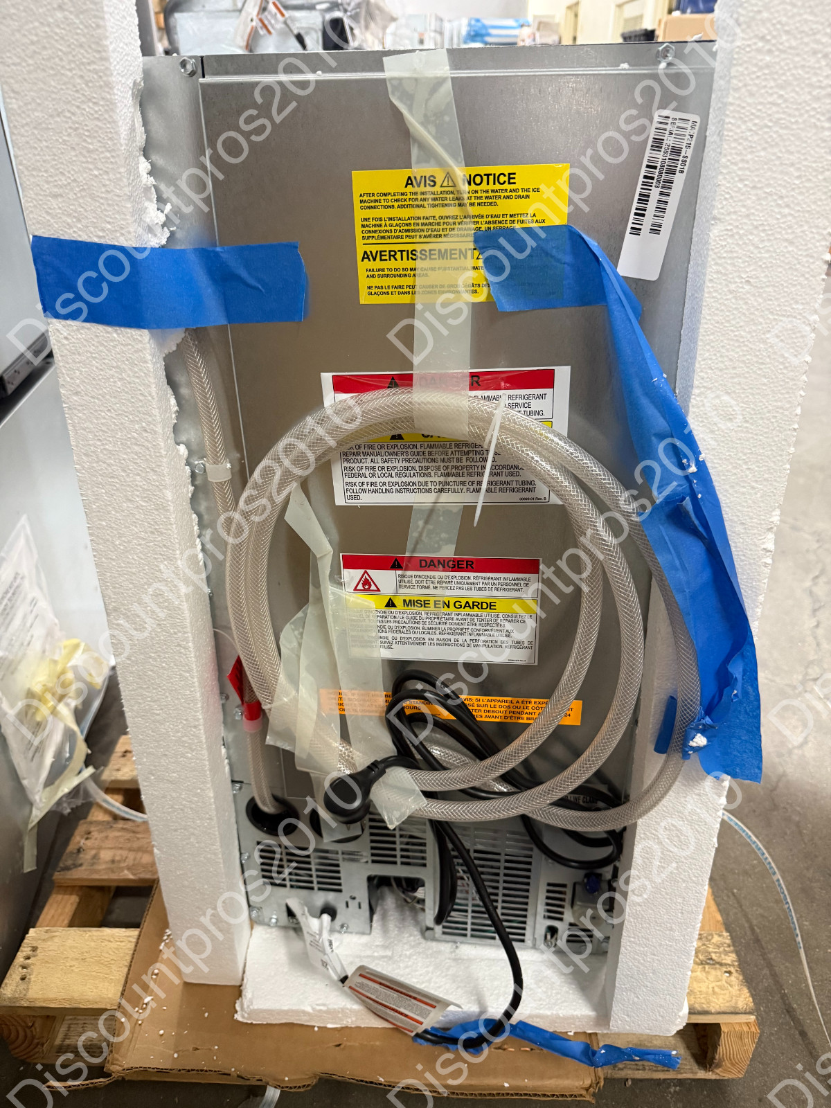 Marvel MACP215-SS01B 15″ Low Profile Clear Ice Machine — NEW / OPEN BOX