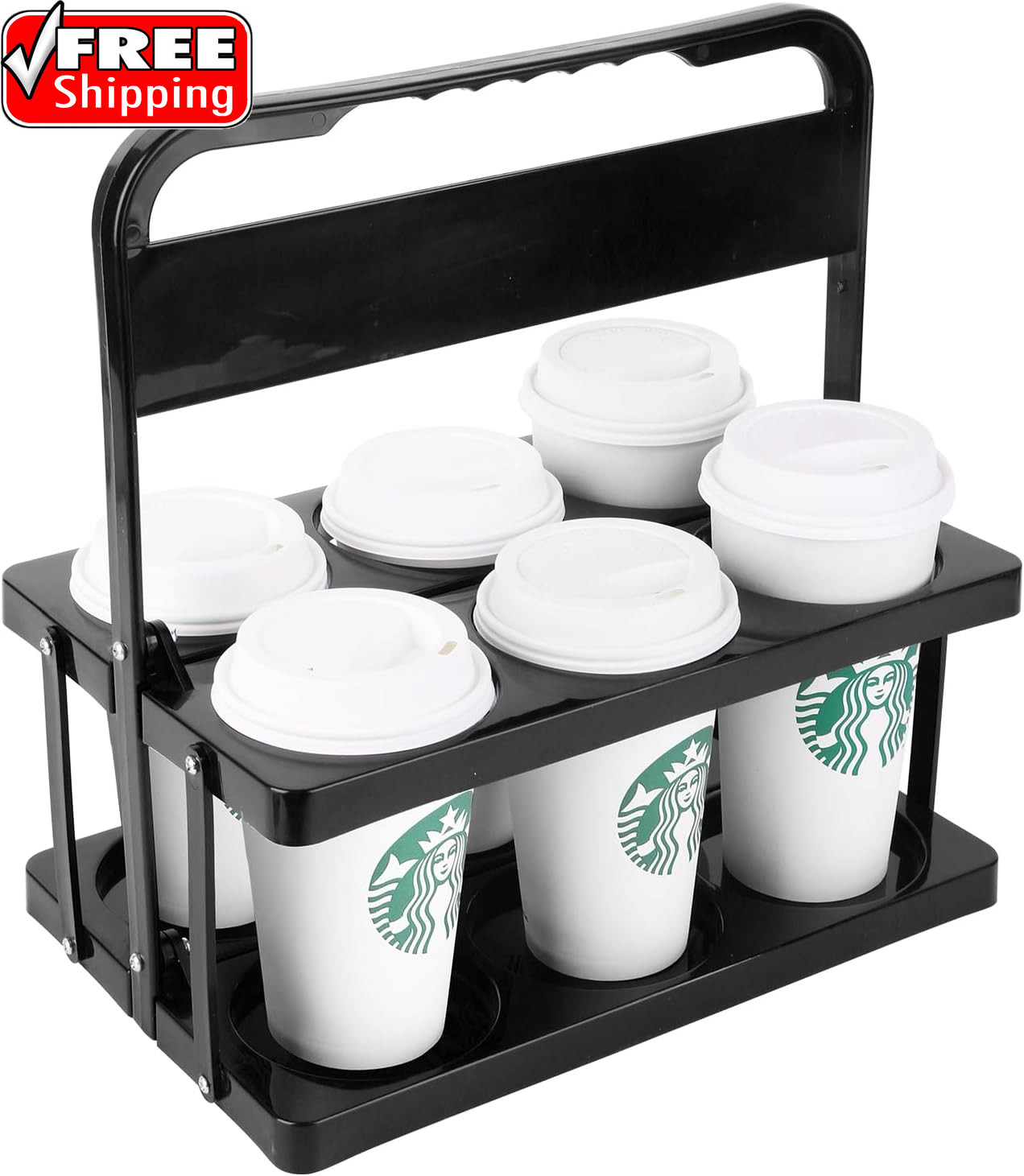 Portable Drink Carrier Suitable for Doordash Accessories Grubhub Postmates Drive