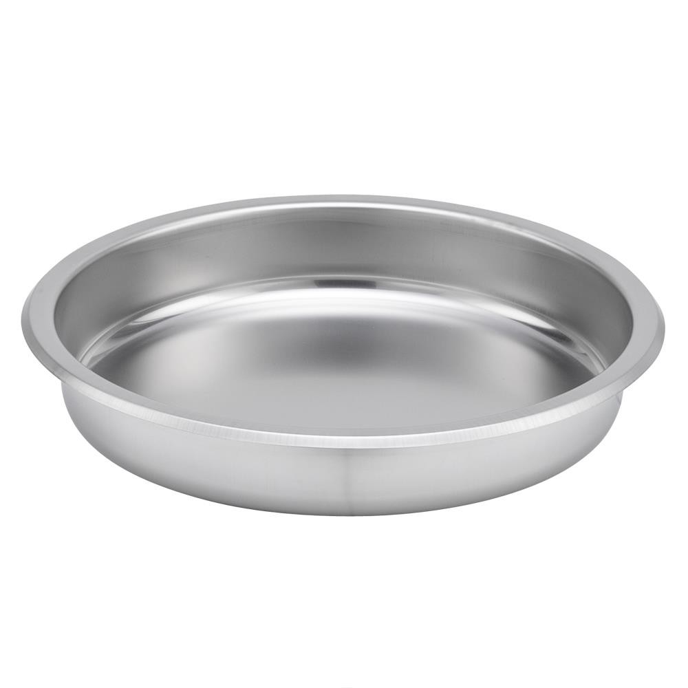 Small Round Chafer with 6 Quart Capacity for Appetizers & Side Dishes at Banquet
