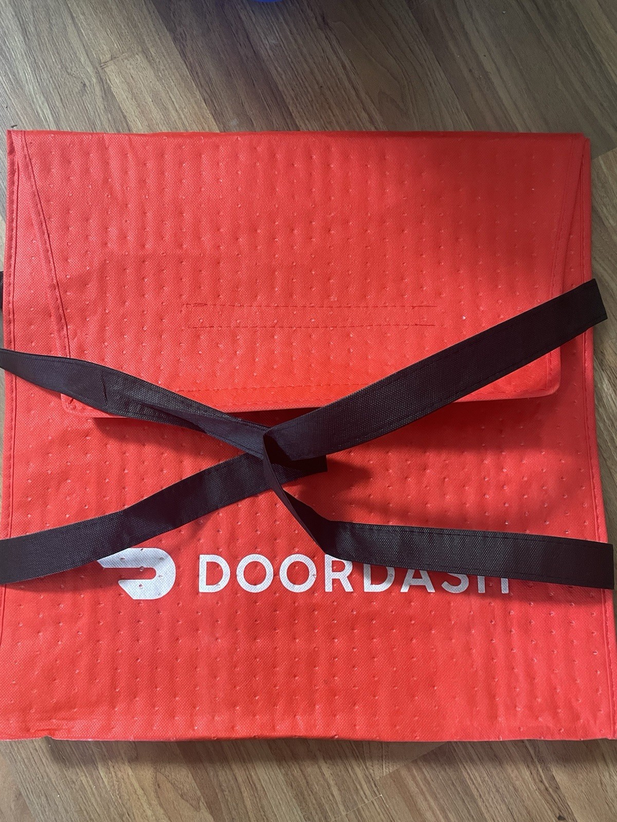 Lot of 2 Doordash Large Insulated Pizza Delivery Bag Tote 19x19x5 Door Dash NEW