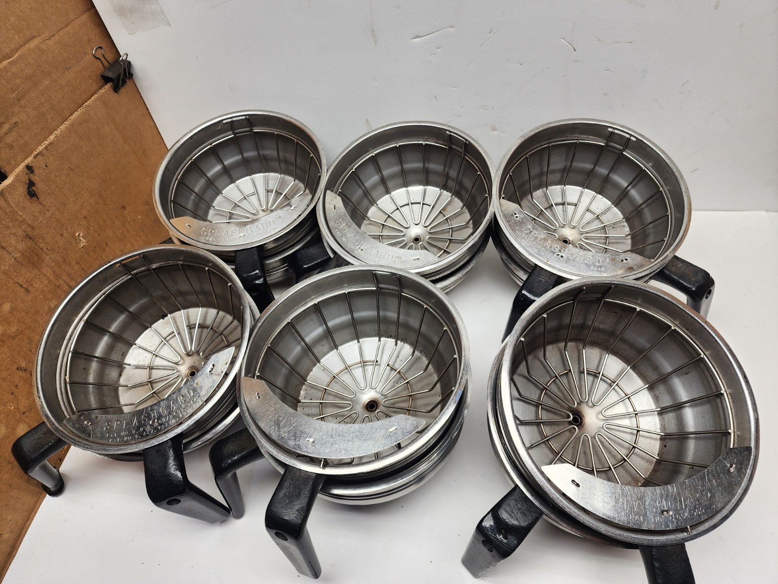 Lot 2 Bunn Stainless Steel Funnel Assembly 7-1/8” Genuine OEM Replacement Part