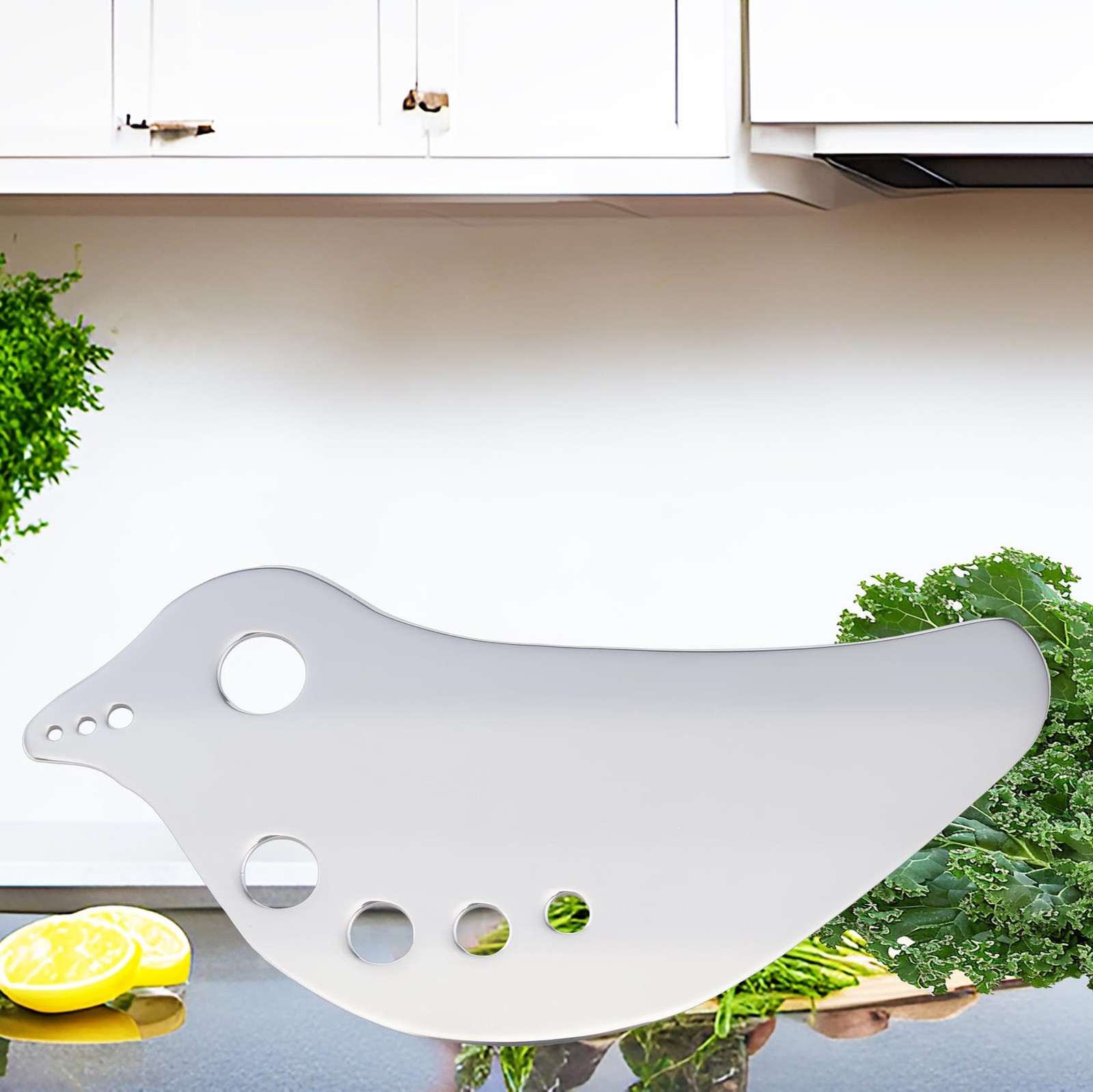 Stainless Steel Herb Stripper for Kale, Chard, Collard Greens – Multi-Function L