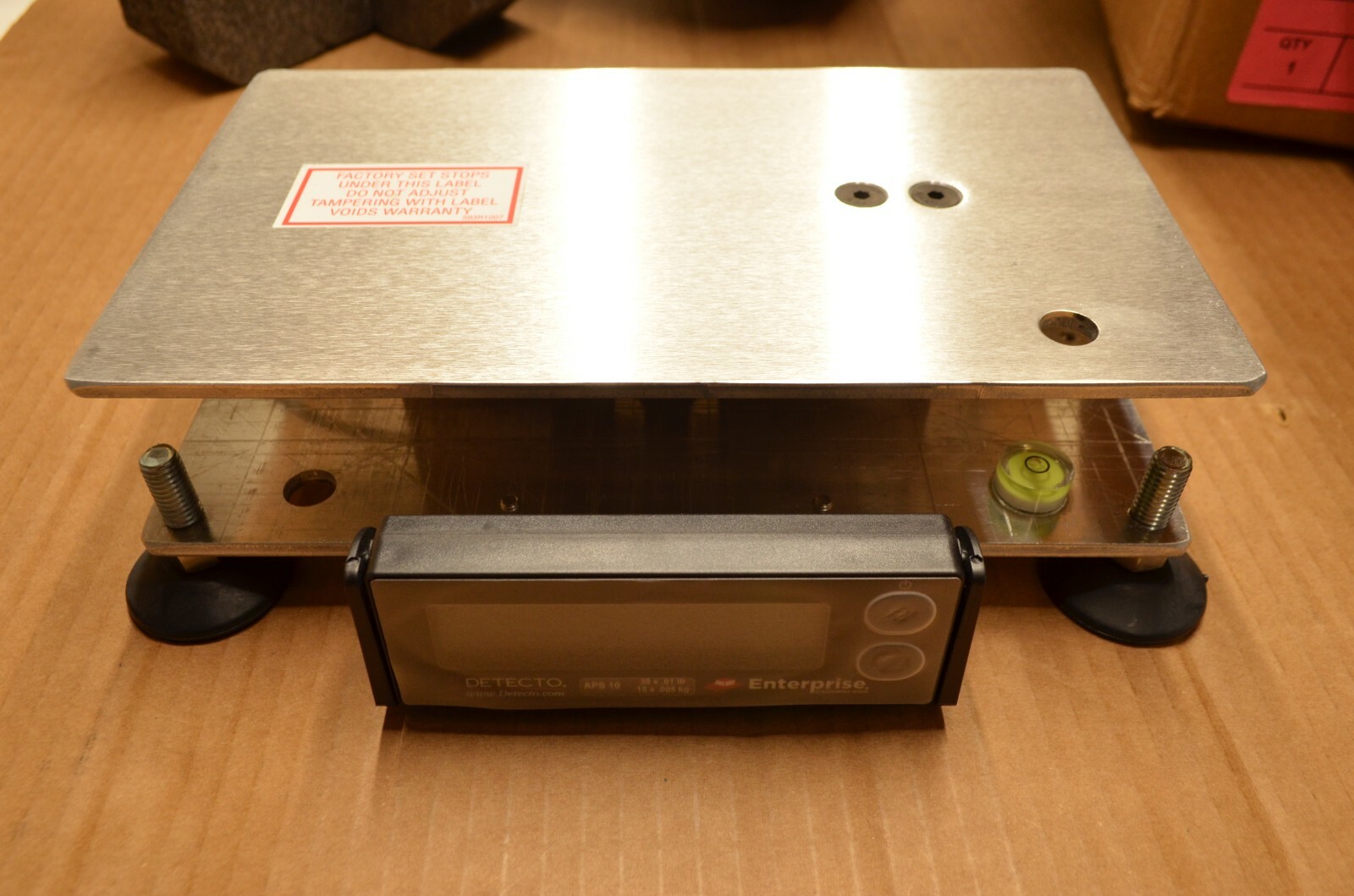 Cardinal Detecto APS10 Enterprise Logistics Scale 30 lbs/15 kg BRAND NEW