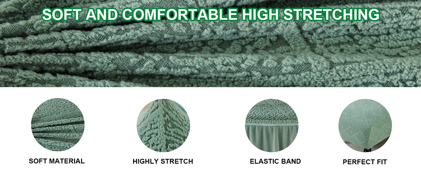 Armless Accent Chair Cover Stretch Jacquard Accent Chair Covers Without Arms