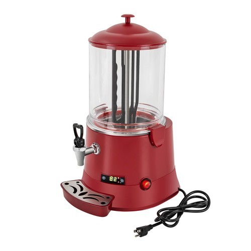 10L Commercial Hot Chocolate Maker Coffee Chocolate Dispenser Warmer Heater 400W