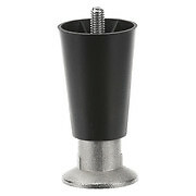 4″ H Black Thermoplastic Appliance Leg