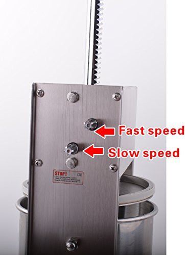 Hakka Sausage Stuffer Accessory of Big Gear Shaft for 3-5-7 Liter Stuffer