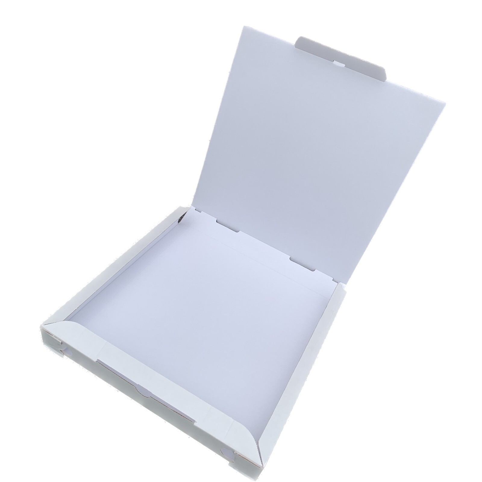 Pizza Boxes (WHITE) Made in Italy – Size 13″x 13″x 1″.5/8 Pack of 75