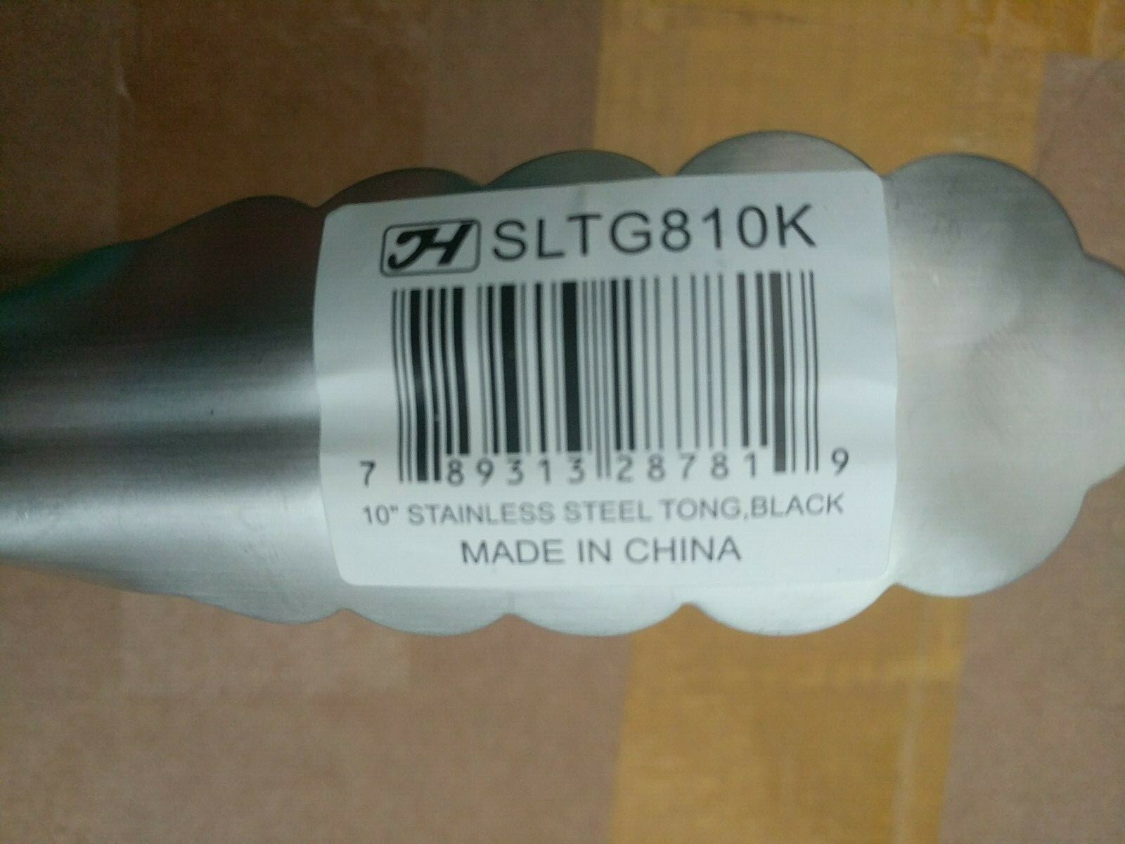 Thunder Group SLTG810K, 10-Inch Stainless Steel Utility Tong