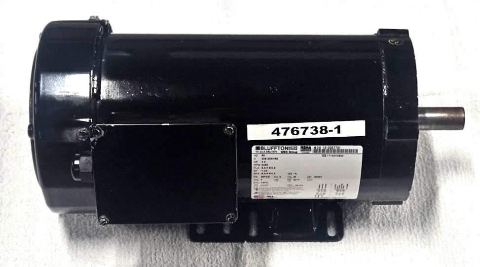 Hobart 476738-00001 Pump Motor 208-230/460V 60HZ 3PH 3HP NEW