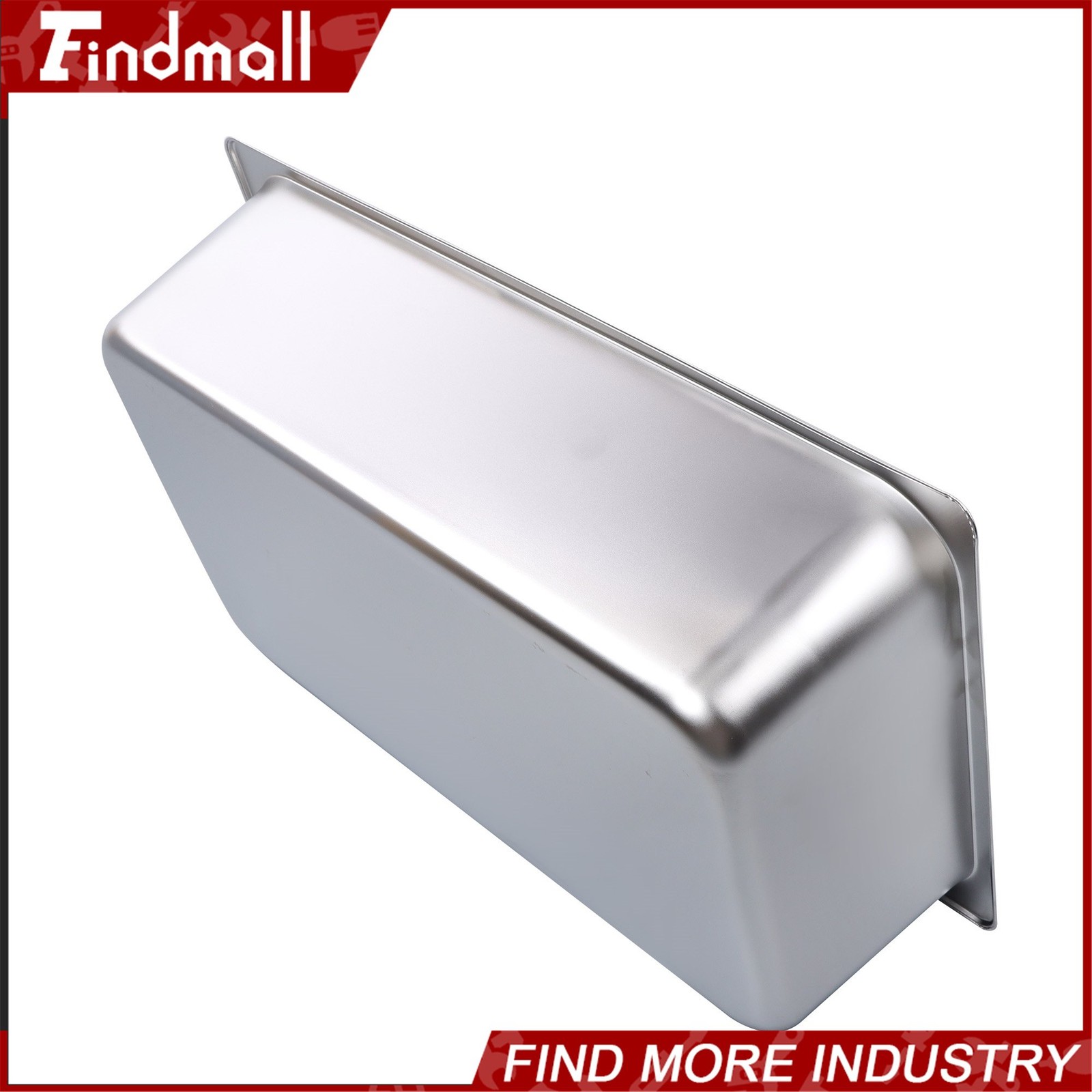 Findmall 2 PCS Full Size 6″ Deep Stainless Steel Steam Prep Table Hotel Food Pan