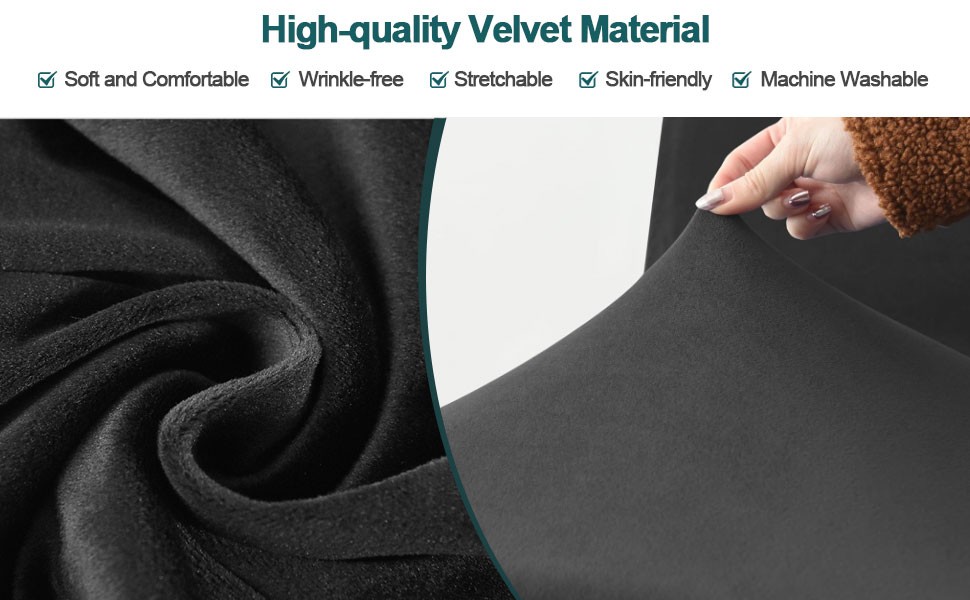 Velvet Armless Chair Cover Criss Cross Chair Cover Armless Office Desk Chair