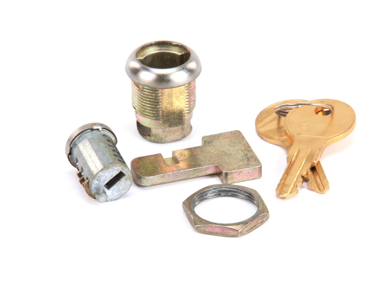 Continental Refrigeration Lock, Cylinder Door (Key# 20174) 20174 – Free Shipping
