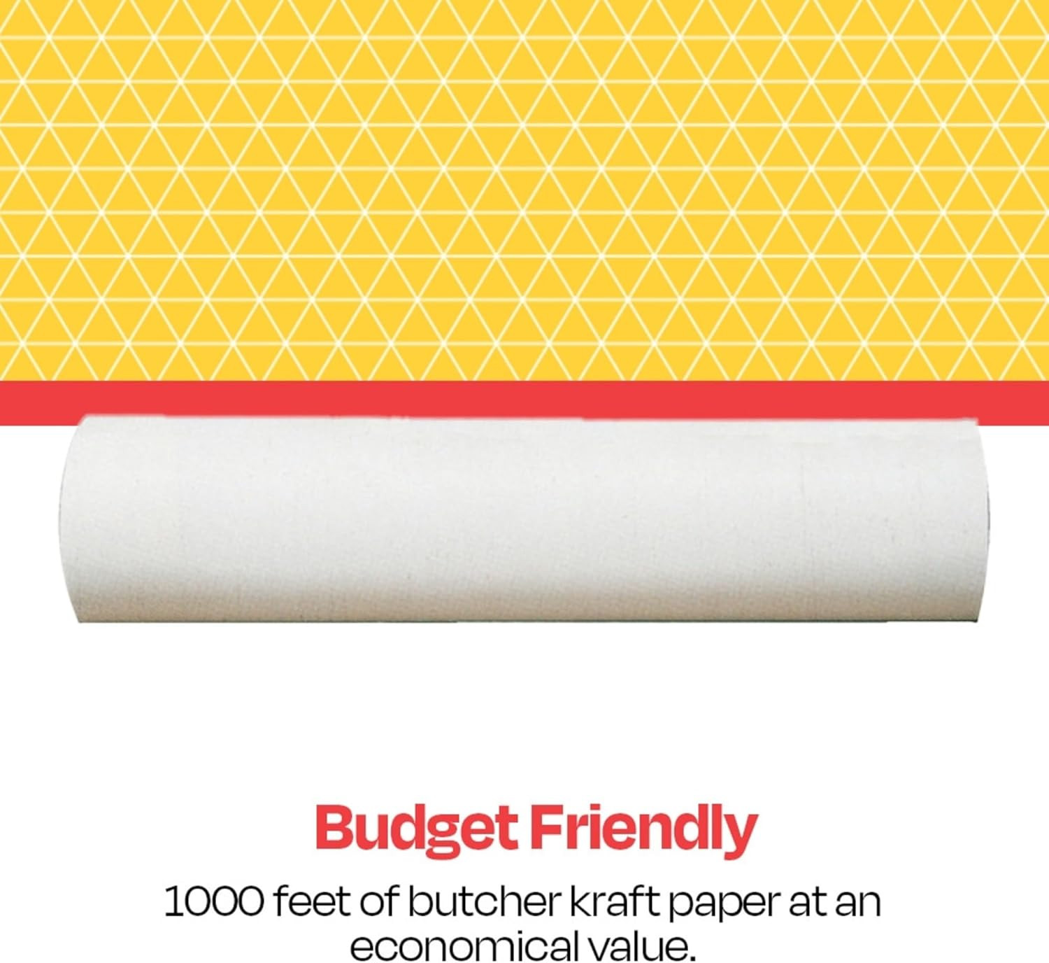 Butcher Kraft Paper Roll, 40 Lb, 30 Inches X 1000 Feet, White