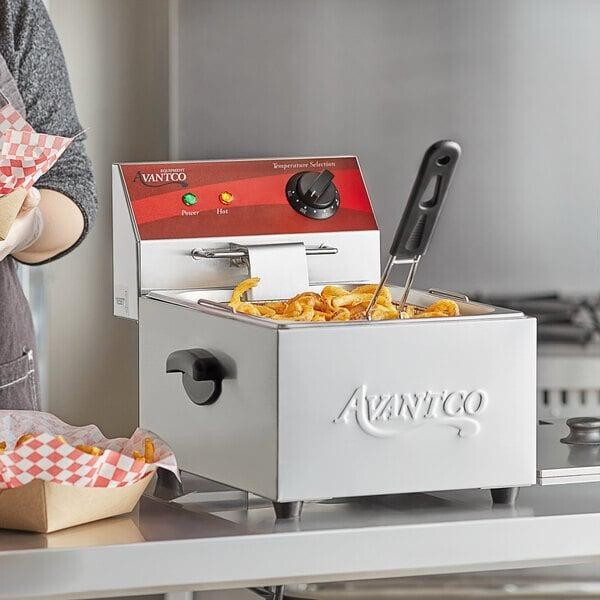 Commercial 10 lb Electric Kitchen Restaurant Countertop Heavy-Duty Deep Fryer