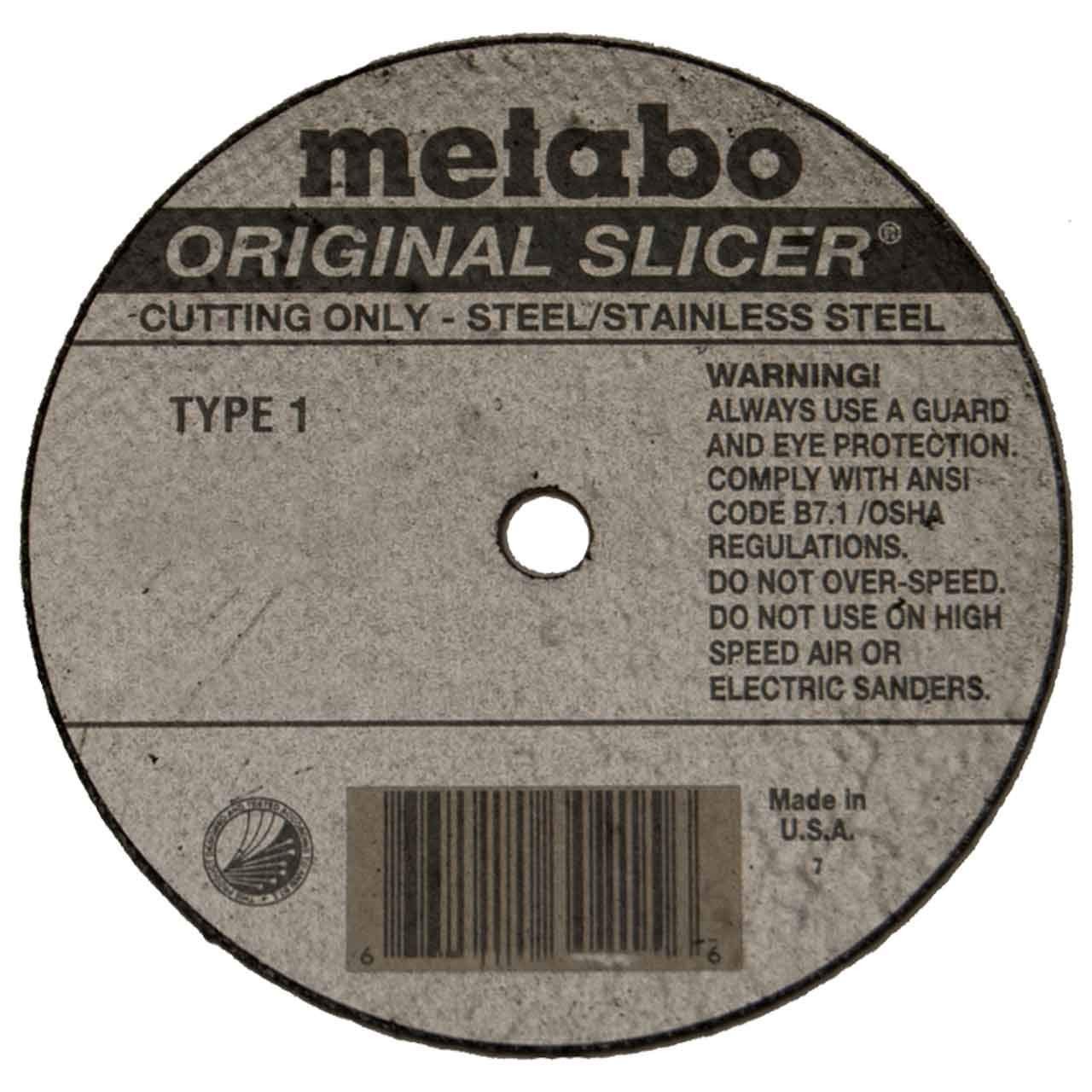 TYPE 1 «SLICER» WHEELS 4″X.040″X3/8″ A60TZ