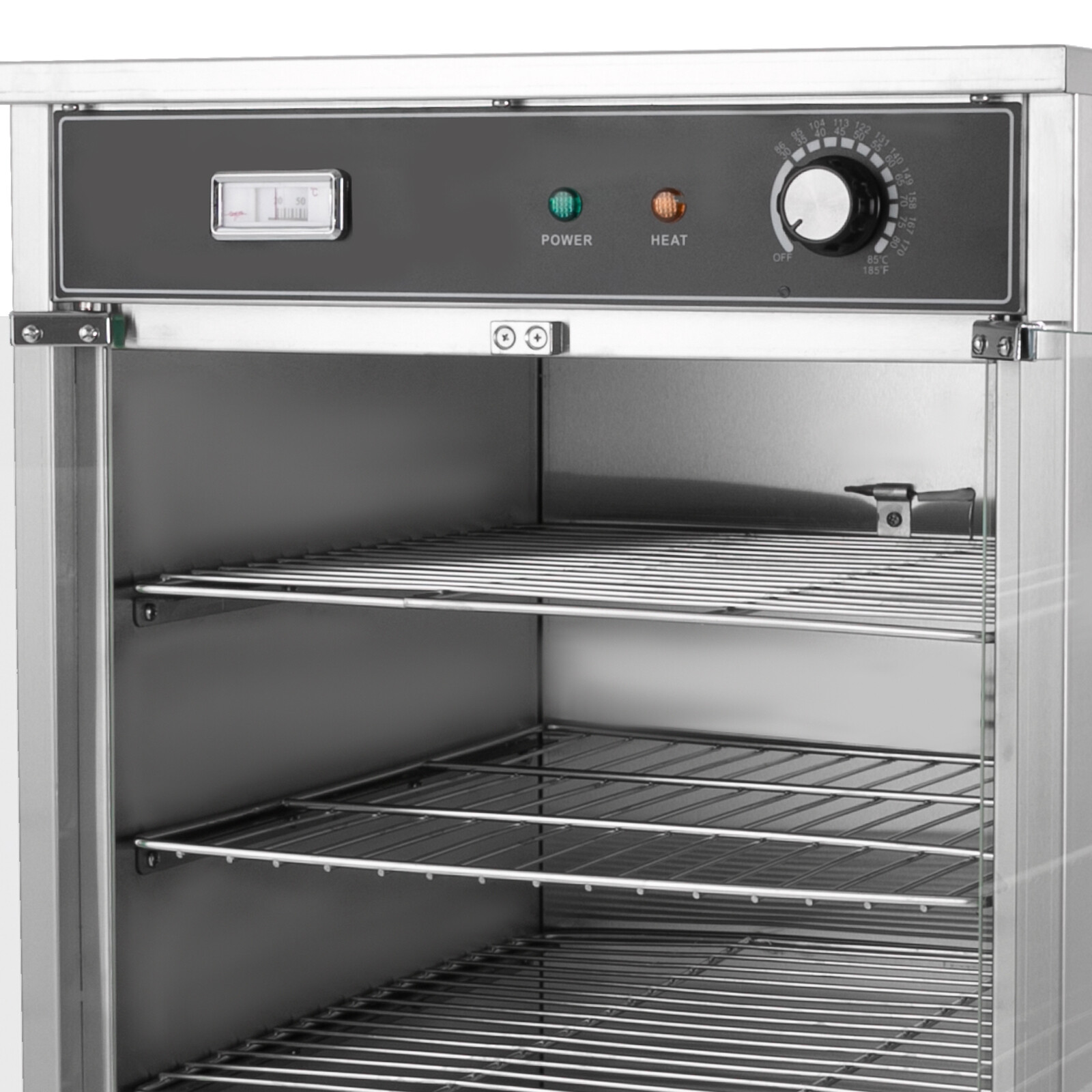 600 W Food Warmer Electric Food Warmer Countertop Heated Holding Cabinet 30-85°C