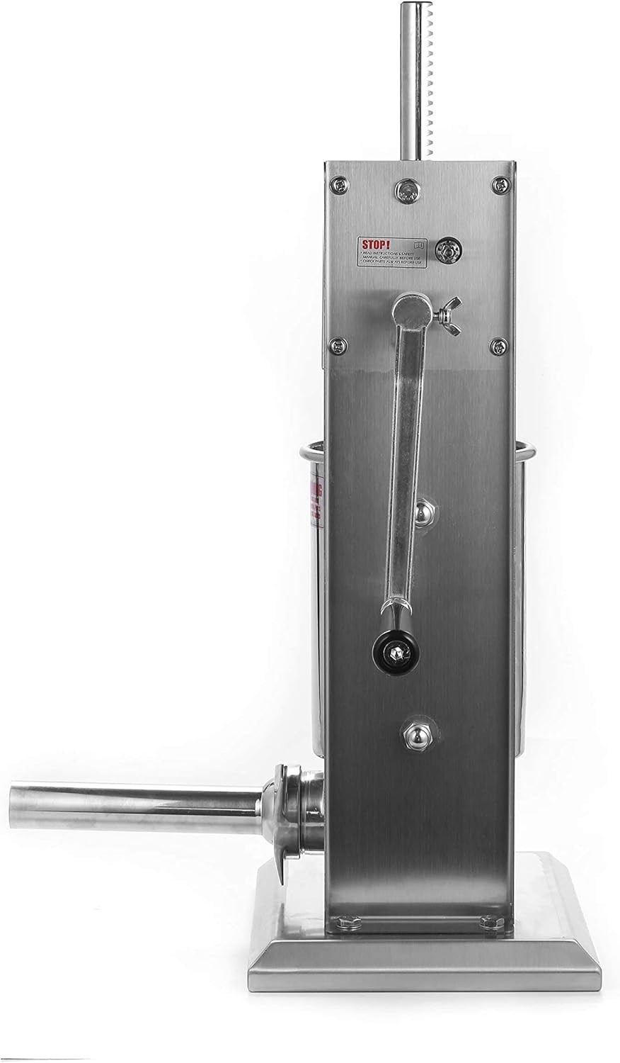 Stainless Steel Vertical Sausage Stuffer,Sausage Stuffer Machine,Sliver,Dual …