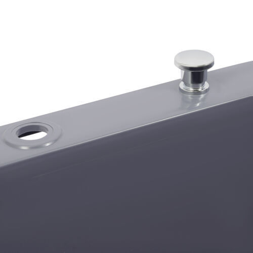 PP Freestanding Floor Mop Sink One-Piece Molded 60 × 40 × 27 cm Grey