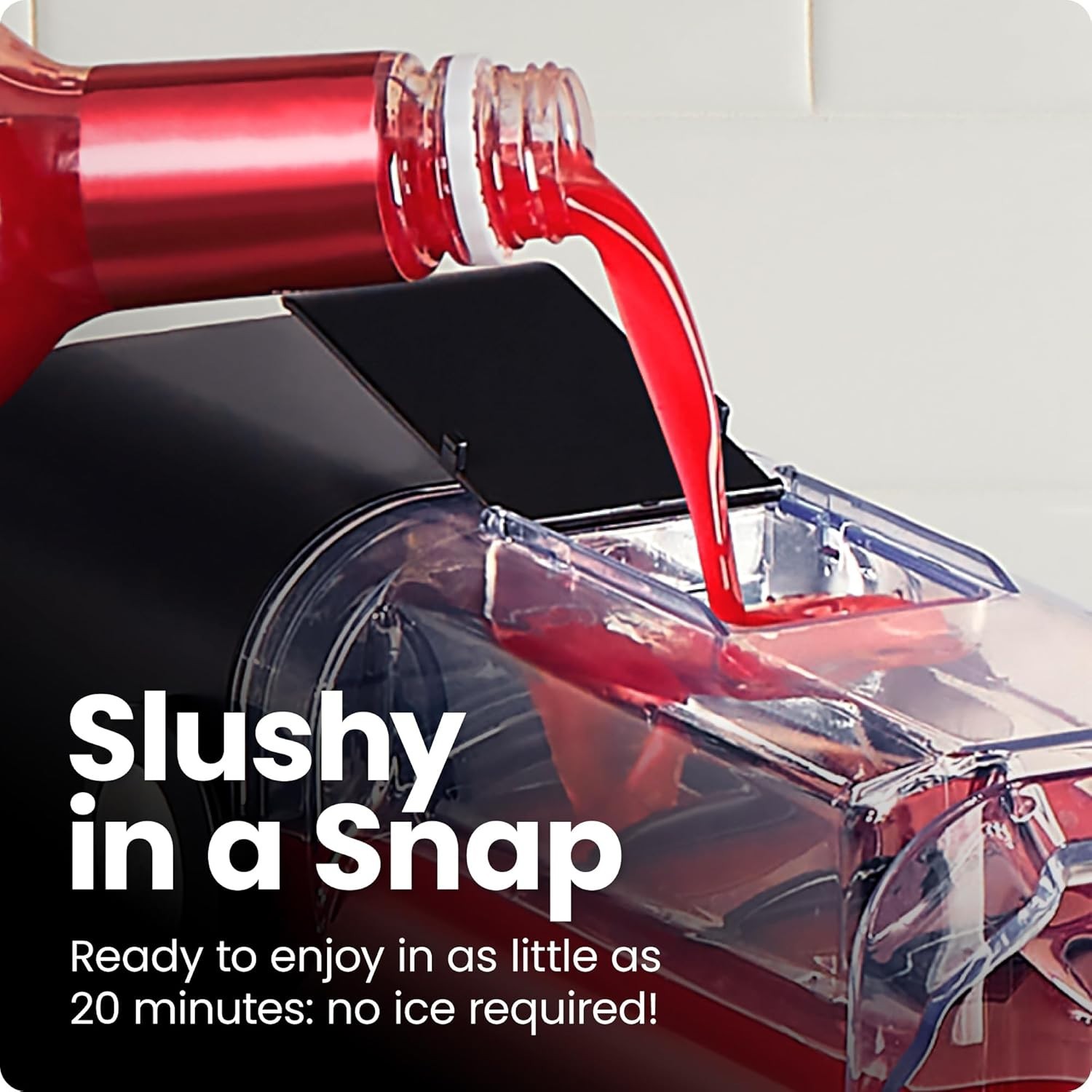 Slush-Ease Slushie Machine, Frozen Drink Maker & Slushy Machine with 5 Preset…