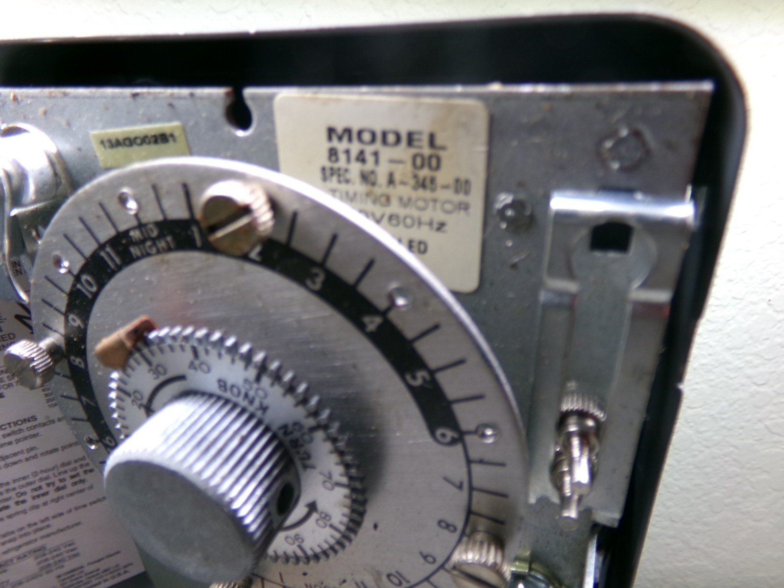 PARAGON 8141-00 DEFROST CONTROL TIME INITIATED TEMP /PRESSURE TIMER