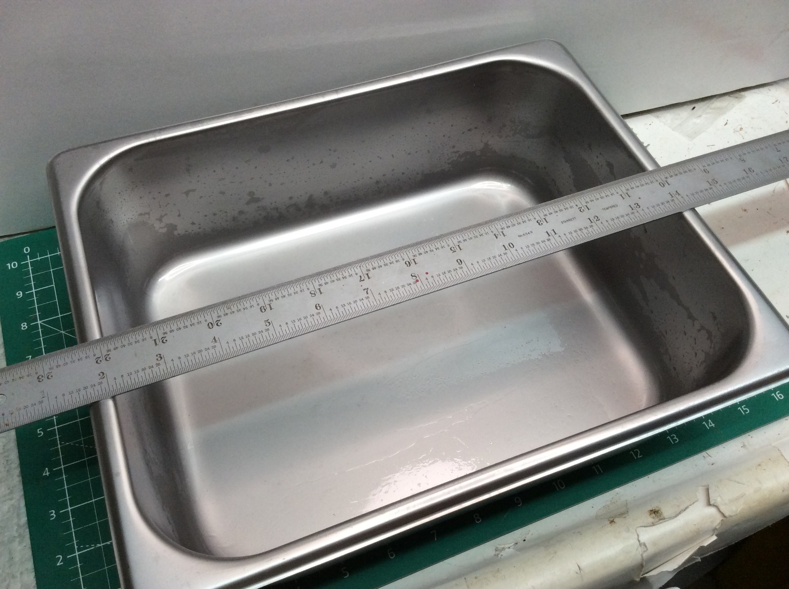 10 PACK WINCO 1/2 Size Stainless Steel 4″ Deep Steam Table Food Pan Salad Bar