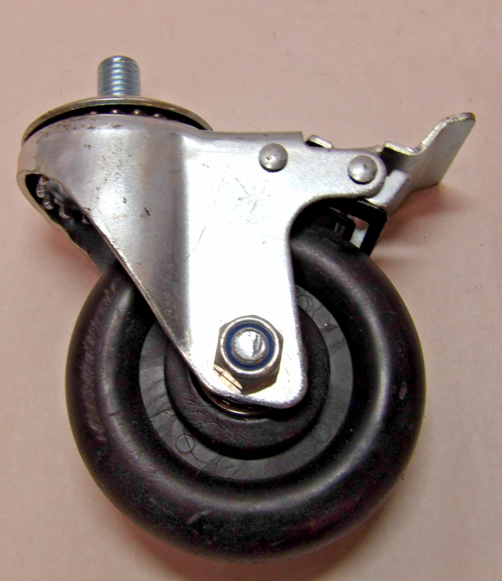 Atosa B0604421 Caster, 4″, Swivel, With Brake, Stem
