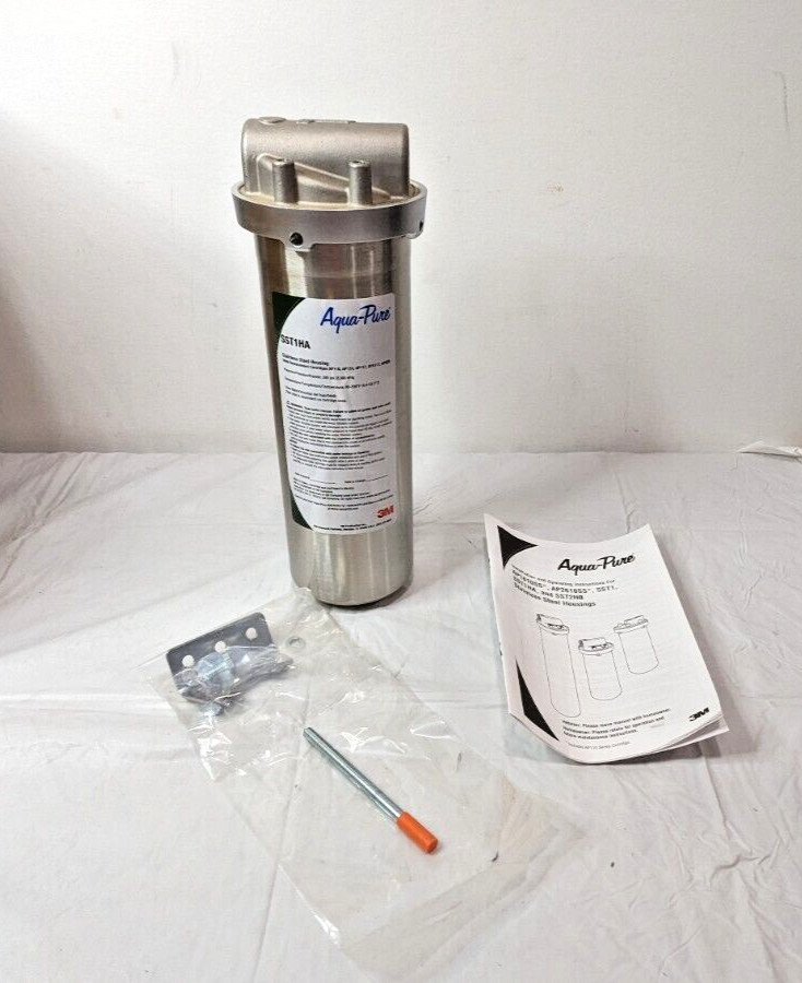 3M Aqua-Pure Stainless Steel Water Filter Housing SST1HA 3/4″ NPT 5592001