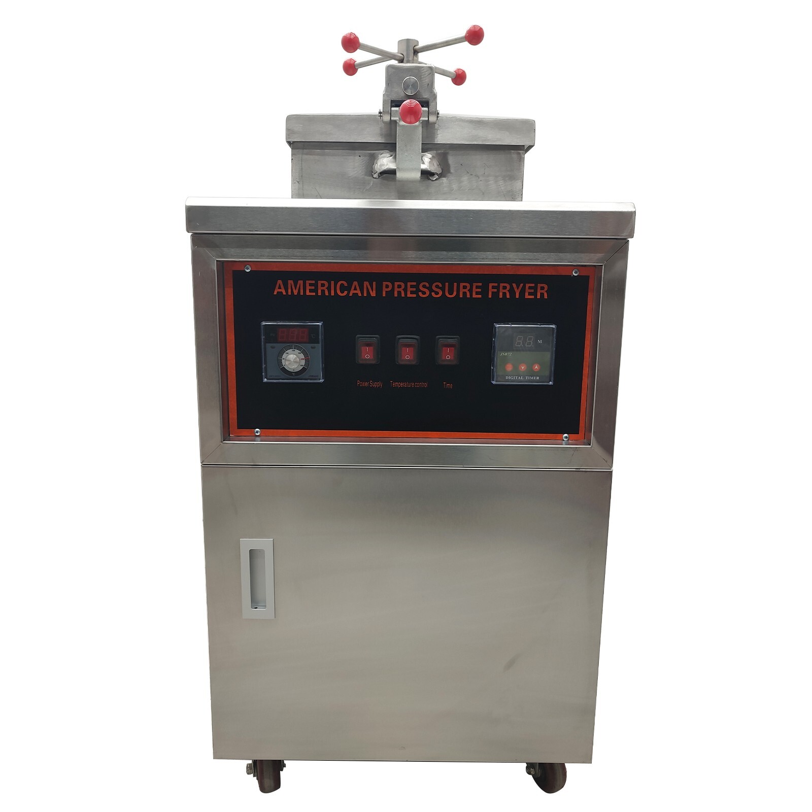 110V CNC High Pressure Fried Chicken Stove Liquefied Petroleum Gas Deep Fryer