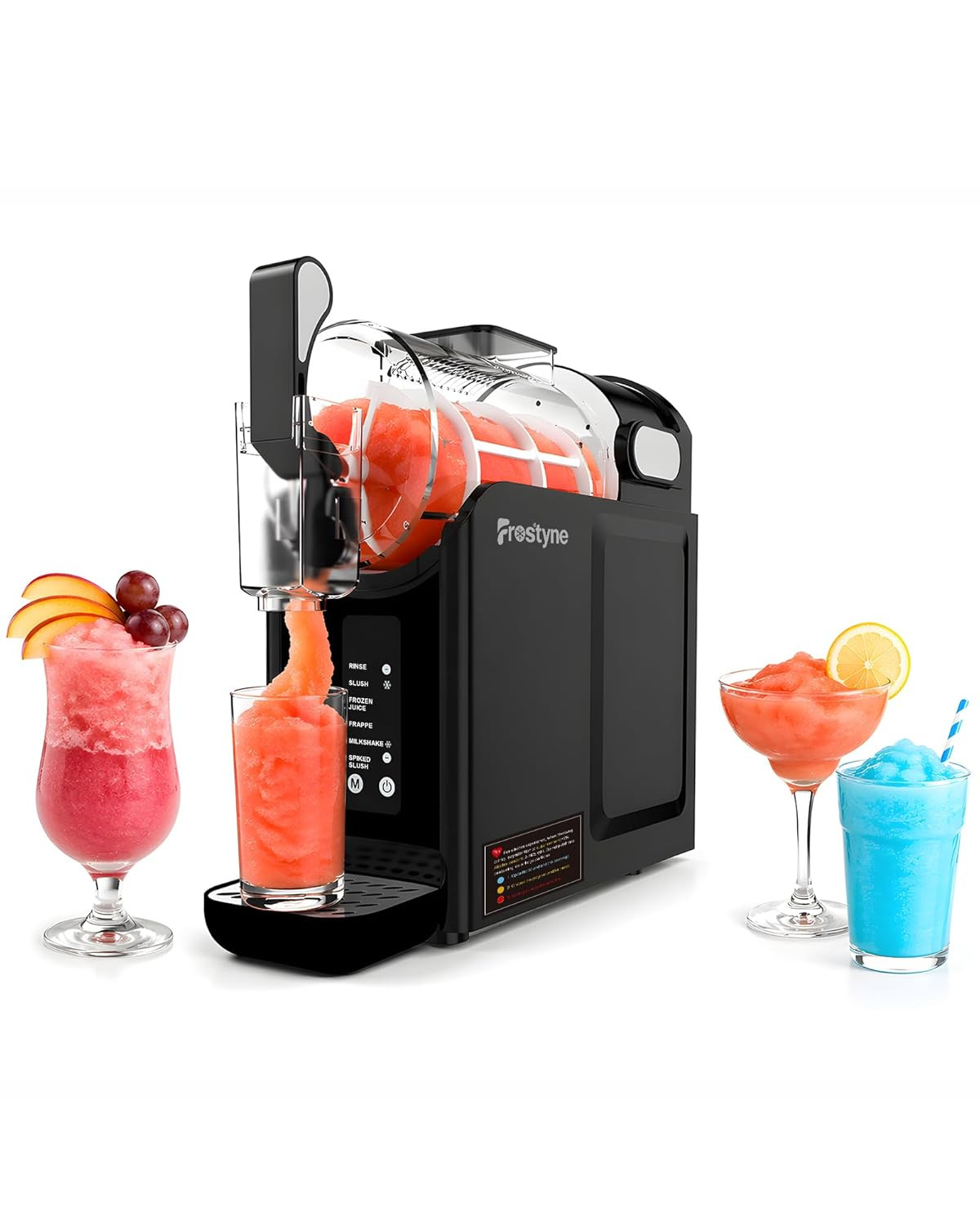 88Oz Slushie Machine for Home with No Ice Needed, 5 Preset Programs, Self-Cleani